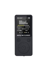 MYMAHDI Lecteur MP3 / MP4 Bluetooth 5.0 avec Carte mémoire 32 Go, écran LCD  1,8 Pouces, Support jusqu'à 128 Go, vidéo/Enregistrement Vocal/Radio FM