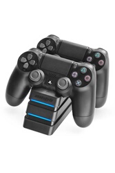 Batterie externe Remotto pour manette PS4 Noir - Accessoire pour