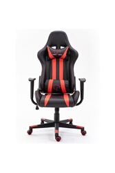 Chaise gaming elite gear4u - fauteuil gamer avec coussin nuque et
