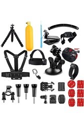 JOYBOY Kit d'Accessoires pour Caméra Sport, 54-en-1Accessoires, Support de Caméra  d'action, pour Tir Sportif Plein Air à Grande Vitesse : : High-Tech