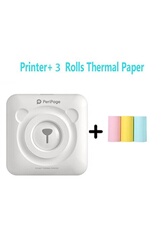 PeriPage-Mini imprimante portable, impression directe sans encre, papier  thermique, Bluetooth, document intelligent, PDF, utilisation au