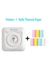 Imprimante thermique Peripage A6 de poche avec 12 rouleaux de papier  thermique 57 x 30 mm (Vendeur Tiers) –