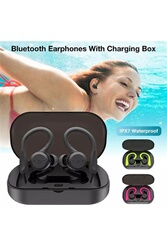 Ecouteurs GENERIQUE Sans Fil Casque Conduction Osseuse Bluetooth Avec  Microphone HD pour l'écoute du Sport Cyclisme Courir Gym