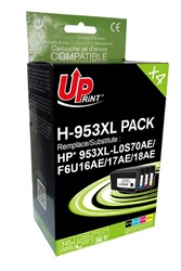 PACK DE 4 CARTOUCHES COMPATIBLE HP 953XL NOIRE ET COULEUR NOPAN-INK PREMIUM