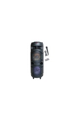INOVALLEY KA118BOWL Enceinte lumineuse Bluetooth 40W - Karaoké - Boule  kaléidoscope LED multicolore - USB, Micro avec Quadrimedi