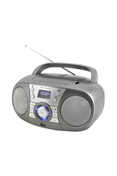 soundmaster SCD5800GR Radio-Lecteur CD FM USB, Cassette