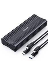Boîtier SSD M.2 NVMe Thunderbolt 3 à 4 Baies - Boîtier Disque Dur Externe 1  DisplayPort vidéo et 2 Ports TB3 Downstream - Boîtier pour Disque Dur 