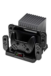 Etui et protection gaming GENERIQUE Coque pour Nintendo Switch OLED avec  Poignée Ergonomique FONGWAN Coque Dockable Anti-rayures et Antichoc - Noir