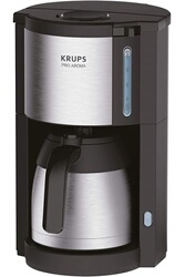 Cafetière filtre Krups Km6008 1. 25 l 1000 w plastique noir