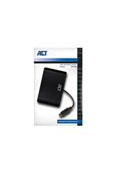 ACT AC5475 - Pavé numérique - avec lecteur de carte d'identité à puce - USB  - AZERTY - Belge - noir - Clavier