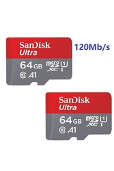 Lot de 2 Carte mémoire Micro SD SDXC microSDXC 256Go TF carte Classe 10 U  A1 150Mb/s nouveauté 2022 - Carte mémoire micro SD - Achat & prix