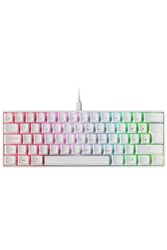 Clavier MARS GAMING Clavier Mécanique RGB MKULTRA Blanc, Compact