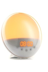 Simulateur d'aube Lumie Sunrise Alarm - Lampe de luminothérapie - Auriseo