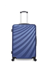 ITACA. Grande valise de voyage à 4 roues Trolley 71270 Bleu -68x47x30 - Sac  de voyage, valise - Achat moins cher