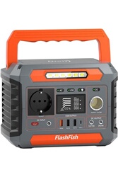 Groupe électrogène FlashFish Groupe Electrogene Solaire 1008Wh P15 1500W /  280000mAh Onduleur Batterie Haute Capacité pour Camping