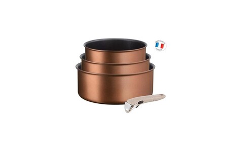 TEFAL L9408802 INGENIO PRÉFÉRENCE Set de 2 casseroles 16/20 cm + Poignée  amovible - Induction - Inox - Cdiscount Maison