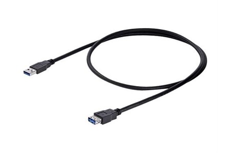 Rallonge USB 3.0 (A/A) Noir - 1,8m