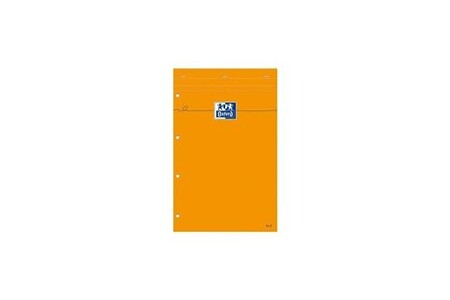 Bloc note papier Oxford bloc-notes - petits carreaux - 160 pages - 32 cm x  21 cm x 0,7 cm