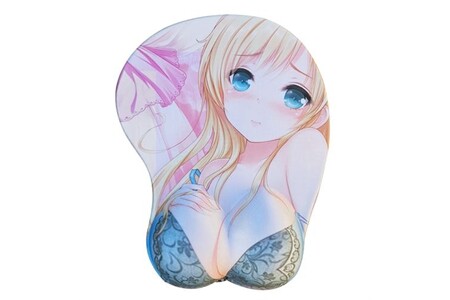 Tapis de souris manga sexy repose poignet 
