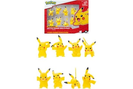 Pack De 8 Figurines - Pokémon