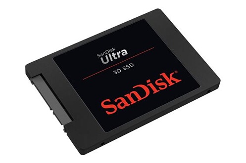 Disque dur externe Sandisk Ultra 3D - SSD - 500 Go - interne - 2.5" -  SATA 6Gb/s