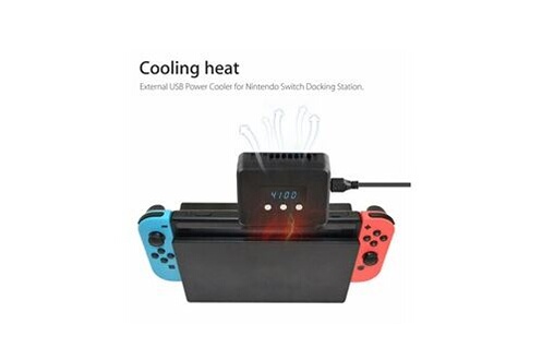 Refroidisseur de ventilateur pour Nintendo Switch Game Console Dc