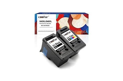 Cartouche d'encre GENERIQUE Csstar remanufactured cartouche d'encre  replacement pour pg-545xl cl-546xl for pixma mg2550s mg2950 mg2450 mg3050  mg3051 mx495 ip2850 mg3052 mg3053
