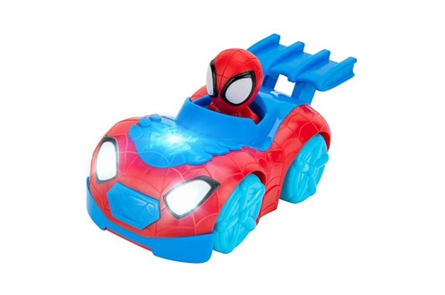 Voiture GENERIQUE Vehicule Spidey Flash 'N' Dash Web Crawler -  Spiderman Marvel