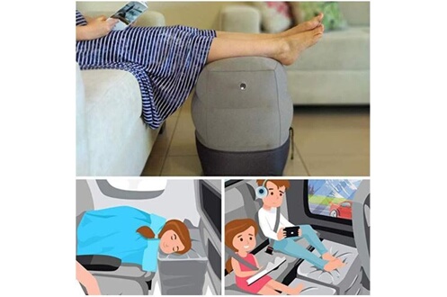 Coussin d'air gonflable en Nylon PVC ultraléger, Portable, coussin de  sommeil pour Camping, voyage, randonnée, plage, voiture, avion,  repose-tête