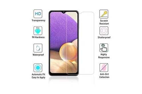 Verre trempé Galaxy A32 5G - Film vitre protection écran Samsung Galaxy A32  5G