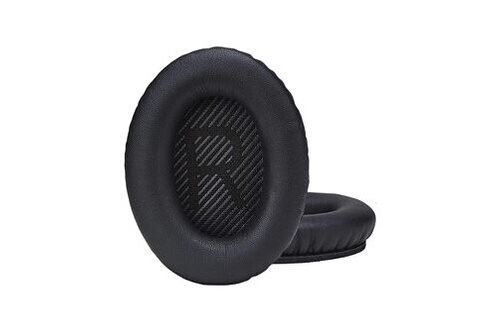Accessoires audio GENERIQUE Coussinets de remplacement - oreillette mousse  coussin de rechange pour casque bose quiet comfort qc25 qc35 qc15 qc2 ae2  ae2i ae2w - noir(l,r)