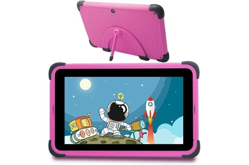 CWOWDEFU Tablettes Tactiles pour Enfants 8 Pouces Android 11 Tablet Kids 32  Go de ROM Tablette Enfants de 6 à 12 Ans avec WiFi Tablet PC (Rose)