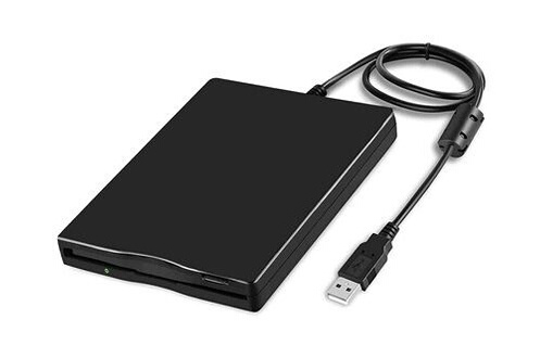 Un Lecteur de disquettes USB portable 3,5 pouces en test