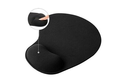 Tapis de souris Vshop ® tapis de souris avec coussin – repose-poignet  gaming - mousepad - repose-poignet ergonomique