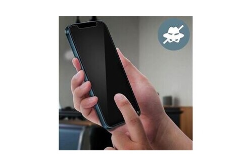 Protection d'écran pour smartphone Vshop ® verre trempé pour iphone 12/12  pro - anti espion vitre protection écran anti-spy privacy, 3d-touch,  installer facile