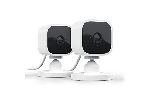 Vidéosurveillance Blink for home Blink Home Security© - 2 x Caméra de  surveillance d'intérieur connectée compacte, vidéo HD 1080p et  détection de mouvements, Alexa