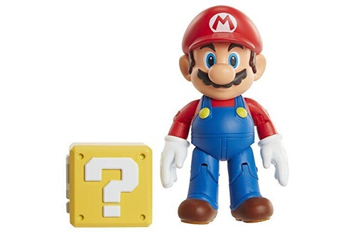 Figurine de collection Jakks Pacific Monde de Nintendo Mario avec figurine  de tirelire, 4