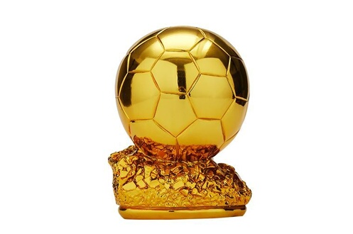 Figurine de collection Haobuy Modèle ballon d'or de trophée