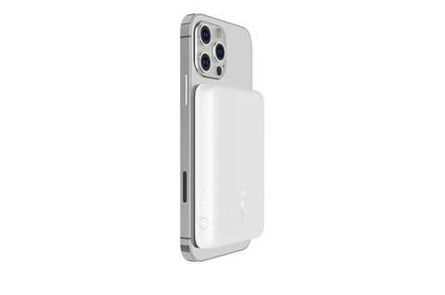 BOOST CHARGE - Banque d'alimentation - 2500 mAh - 7.5 Watt (MagSafe) -  blanc - pour Apple iPhone 12, 12 mini, 12 Pro, 12 Pro Max