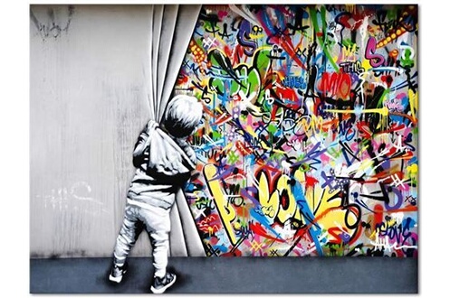 Poster Banksy - Les jeux olympiques