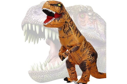 Costume gonflable T-Rex pour enfants