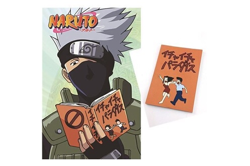 Accessoire de déguisement GENERIQUE Carnet Anime Naruto Shippude Cosplay  Hatake Kakashi