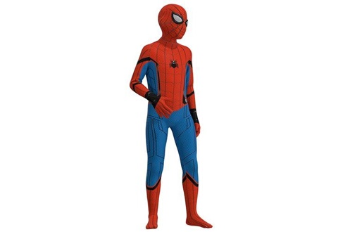 Déguisement enfant GENERIQUE Vêtements Spiderman Enfants bleu XL