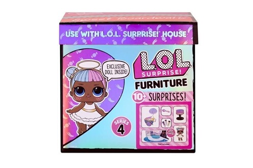 Poupée Lol Surprise L.O.L. SURPRISE Furniture With Doll Sweet Boardwalk +  Sugar