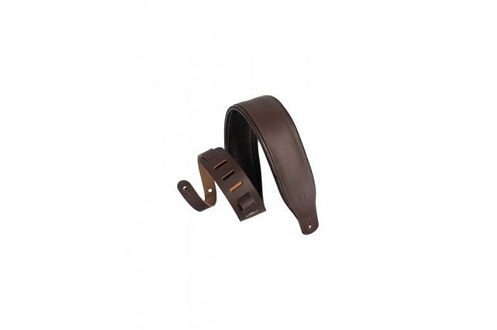 COURROIE SANGLE GUITARE CUIR BROWN