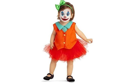 Déguisement enfant Unimasa déguisement robe joker bébé - 1/2 ans