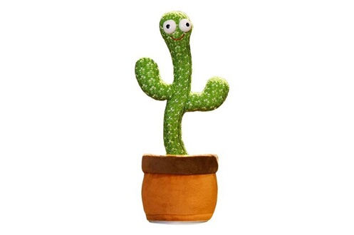 SHOP-STORY - Peluche en forme de Cactus qui danse, parle et enregistre