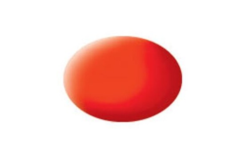 Accessoire modélisme Revell Peinture Maquette Aqua Orange Fluo Mat