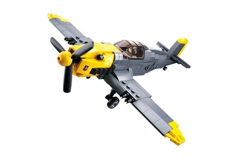 Lego Sluban Jeu de construction brique emboitable compatible lego wwii 2ème  guerre mondiale bombardier allemand armé militaire m38 b0692 pilote  articulé