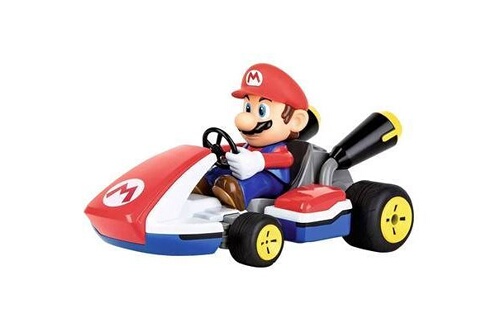 Voiture télécommandée Carrera RC 370162107X Mario Kart Mario - Race Kart  1:16 Véhicule RC débutant électrique Voiture de tourisme